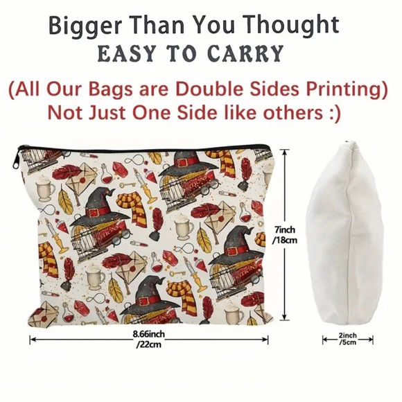 Harry Potter Zipper Pouch - Picture 4 of 9